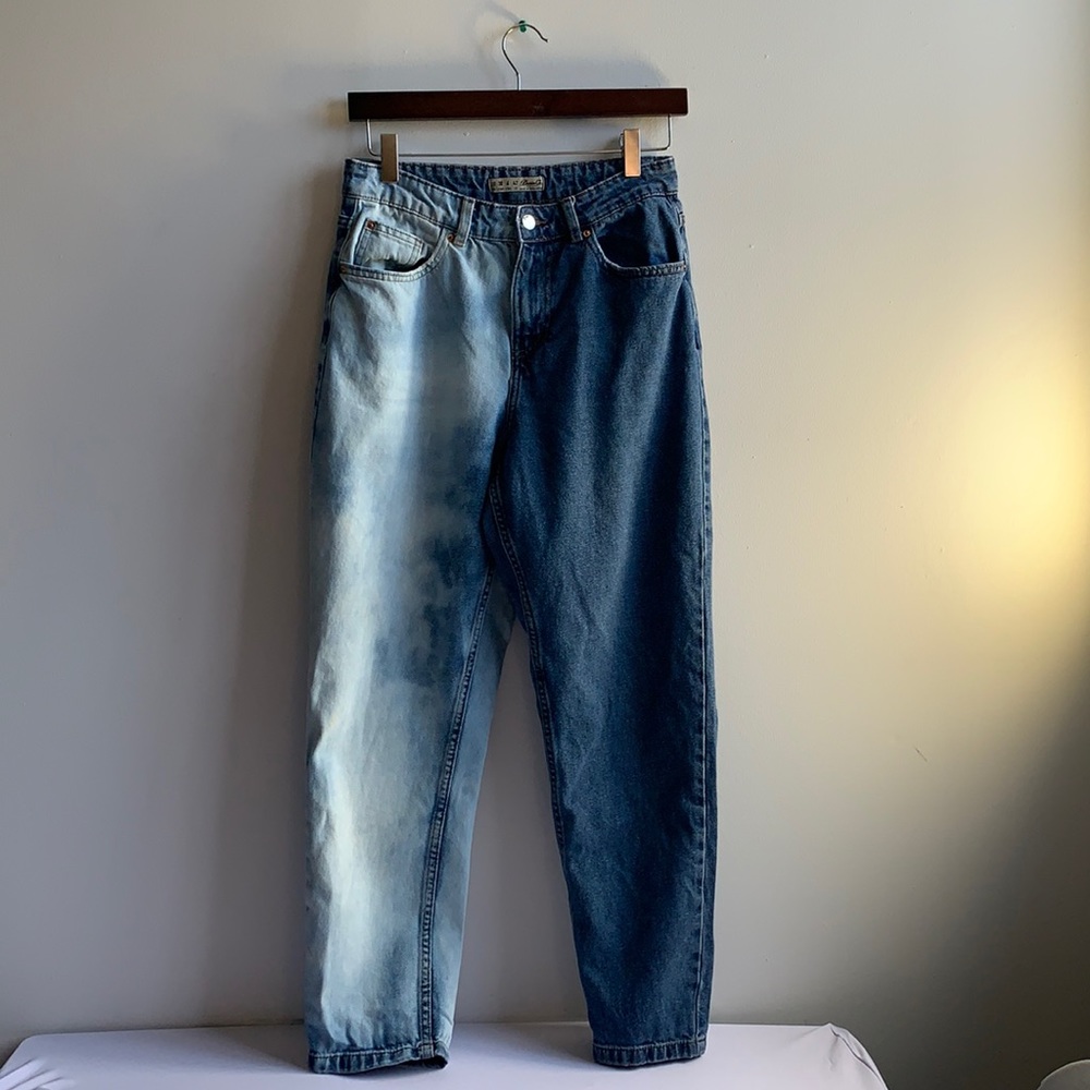 Demin Co Skinny High Waisted Jeans Size 6 Bleach